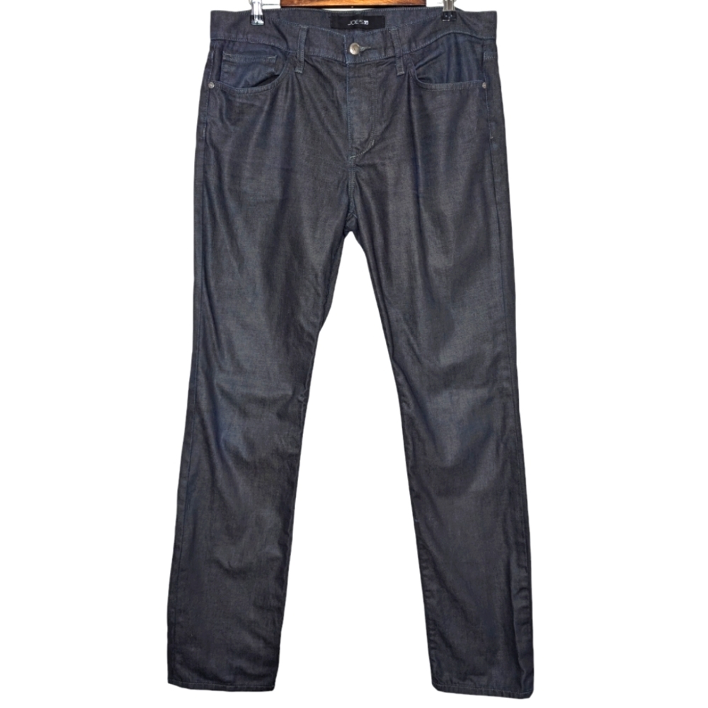 Joe's Jeans Men's The Brixton Bluish Black Straight Leg Jeans Size 34 x 34